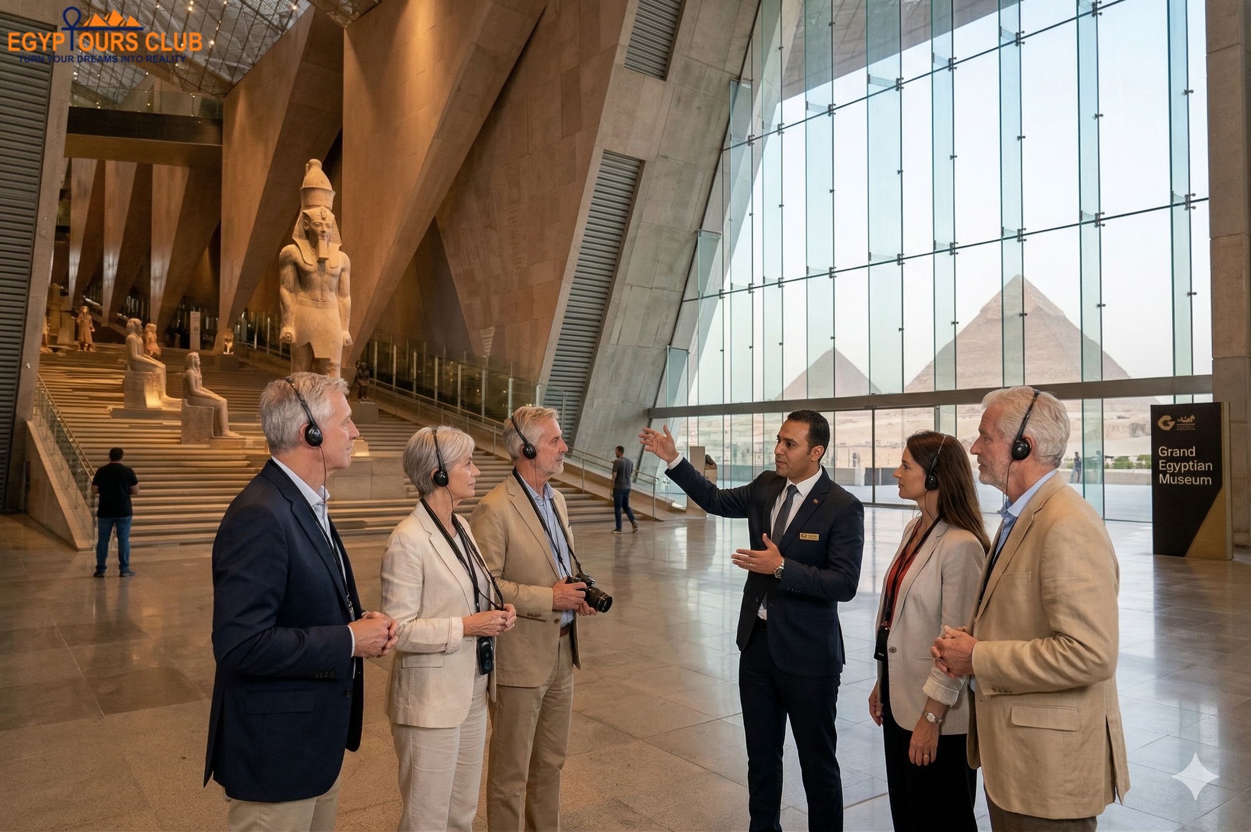 Guided tour grand egyptian museum