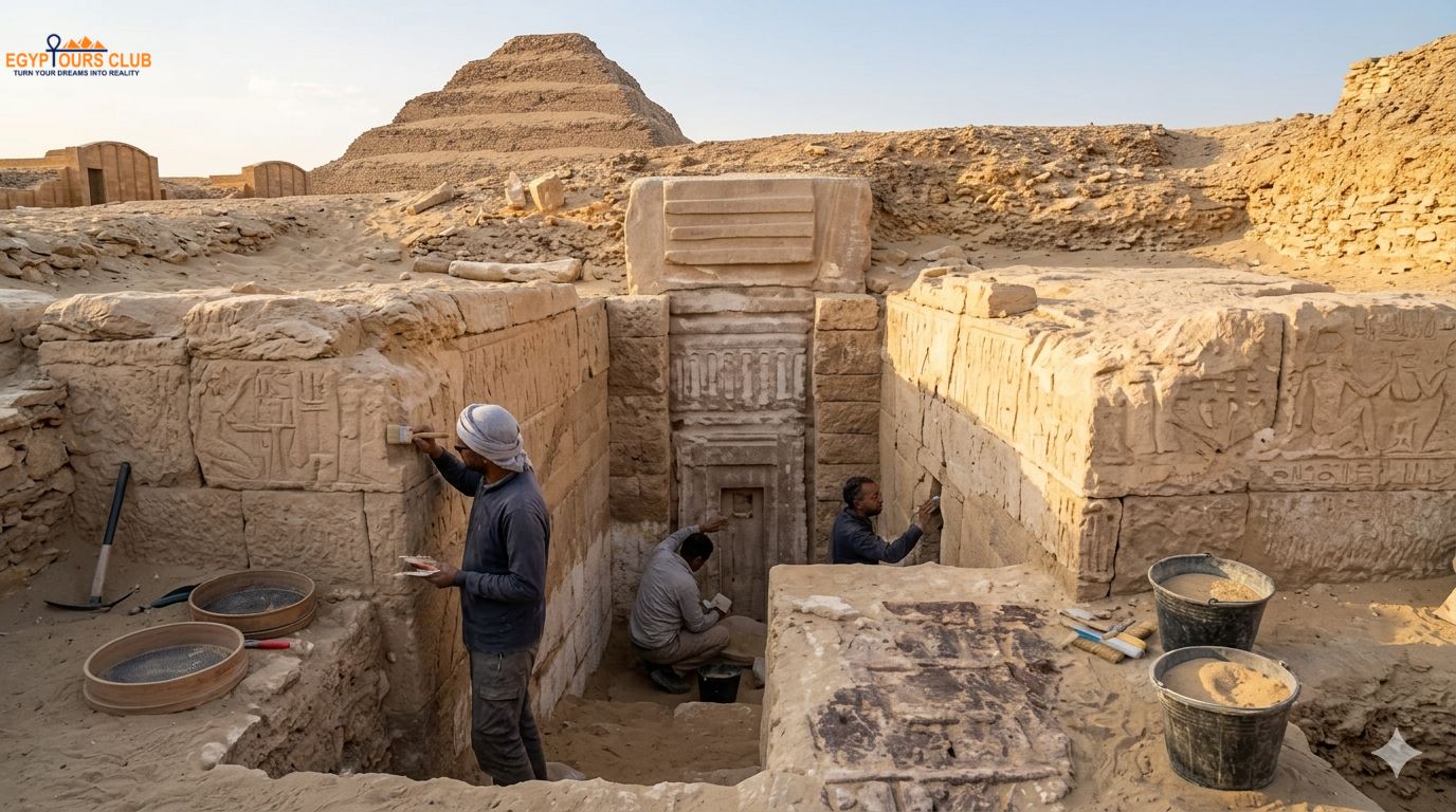 New discoveries in the pyramids of Giza showing modern research on hidden voids and pyramid scan discoveries in Egypt