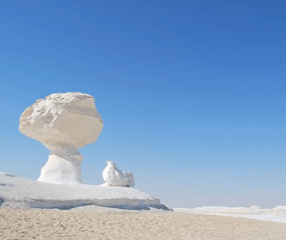 The white desert