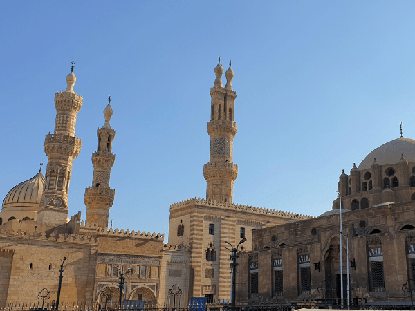 Walking in El-Muez street to Al-Azhar Mosque