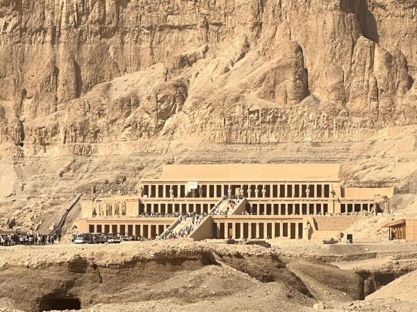 The Queen Hatshepsut temple visit