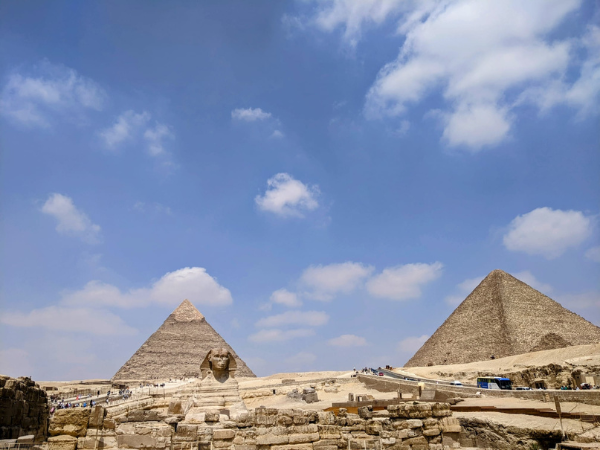 Pyramids of Giza, Panoramic View