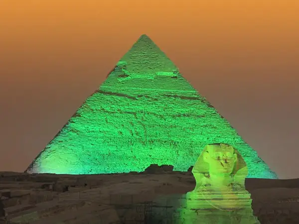 The Pyramids' Light Show (Optional Tour)
