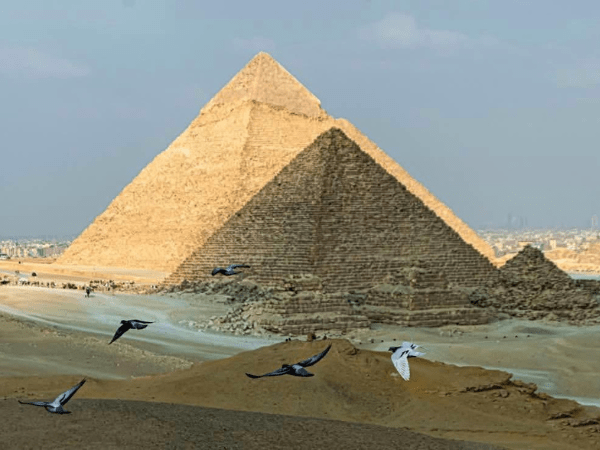 Pyramids of Giza, Panoramic View
